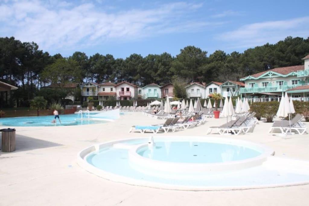 Appart' Dans Les Pins, Ocean, Lac, Piscine Lacanau Kültér fotó